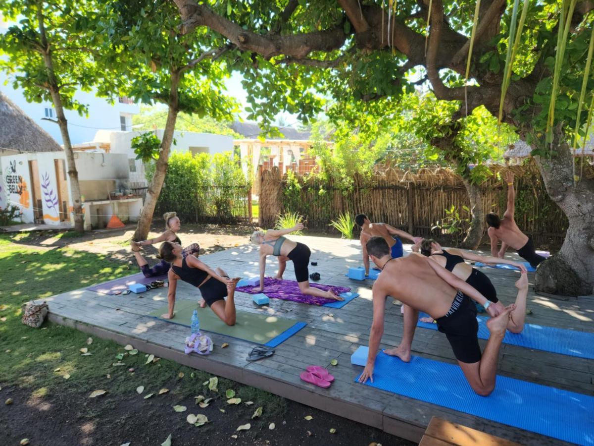 Green Belly Surf Hostel El Paredón Buena Vista 外观 照片