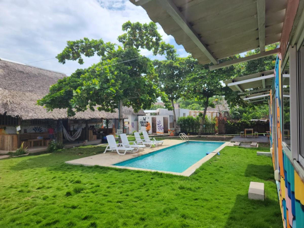Green Belly Surf Hostel El Paredón Buena Vista 外观 照片